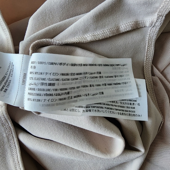 Abercrombie & Fitch Soft A&F Collection Sheer Panel Bodysuit – Size S - Picture 5 of 5